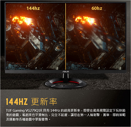 【電競螢幕選購指南】解析度(2K或4K)、刷新率(144Hz