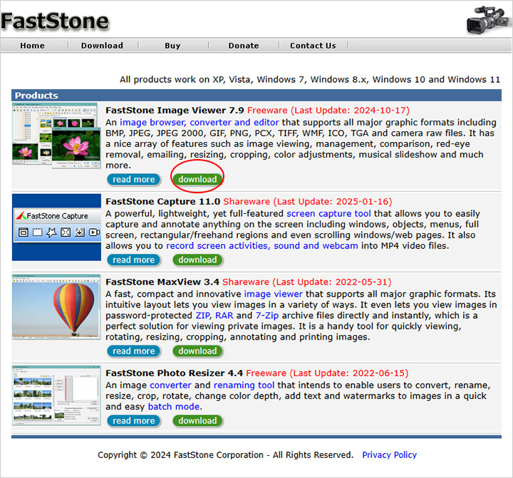 【免費常用軟體】看圖軟體：FastStone Image V