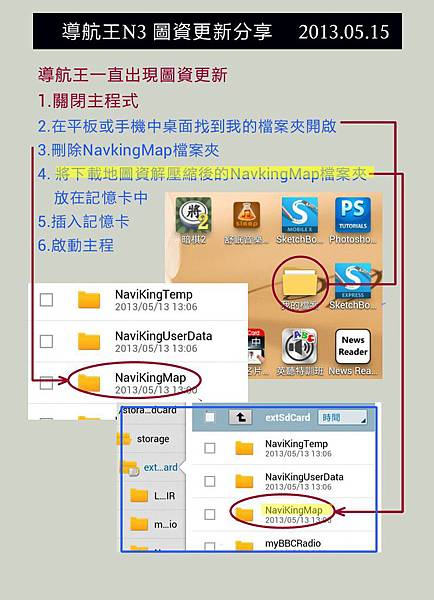 導航王 N3 圖資更新 迪爾奧美製