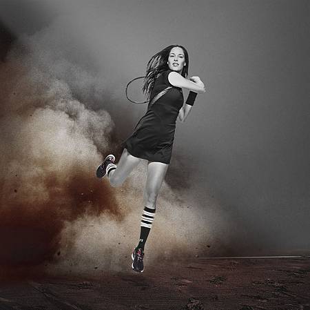 adidas 法國網球公開賽系列 by Y-3將由世界頂尖網球明星，伊凡諾維琪 (Ana Ivanovic ) 於法網賽事亮相