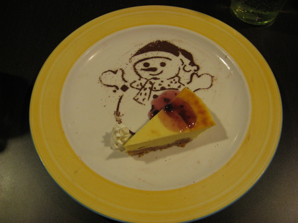 蓉的snowman cheese cake