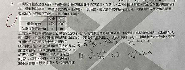 高中物理難題詳解：從煞車痕跡與動摩擦係數看超速鑑定 | 庭億