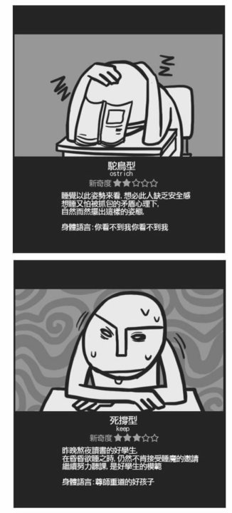 【課堂睡姿大全】比較全面。當過學生的都懂！-4.jpg