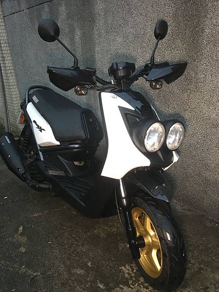 BWS125X改裝前雙燈