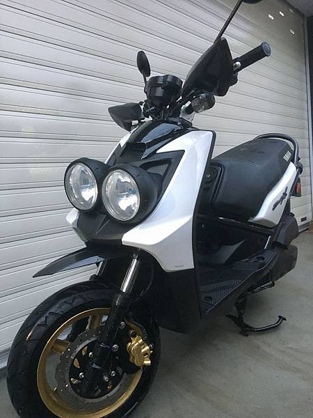 BWS125X改裝前雙燈