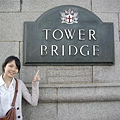 到啦到啦!!!Tower Bridge的名牌