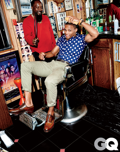 Russell Westbrook 登上 GQ 雜誌