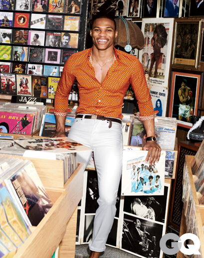 Russell Westbrook 登上 GQ 雜誌