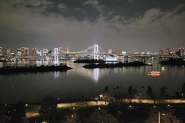 2024日本東京賞櫻13，晴空塔及台場夜景