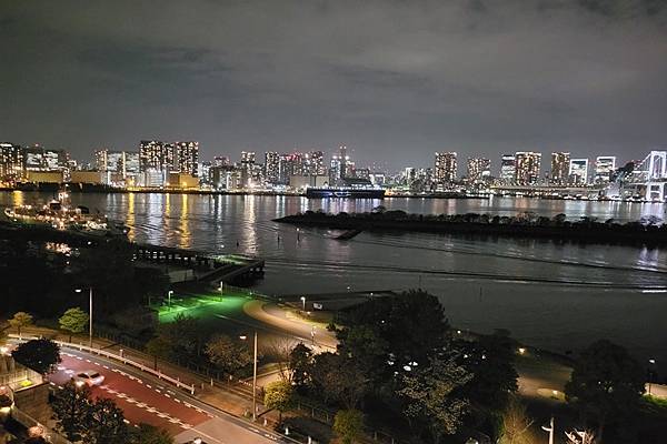 2024日本東京賞櫻13，晴空塔及台場夜景