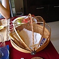 可愛的麵包籃,去烏布傳統市場買了一個回家用(50元台幣)
