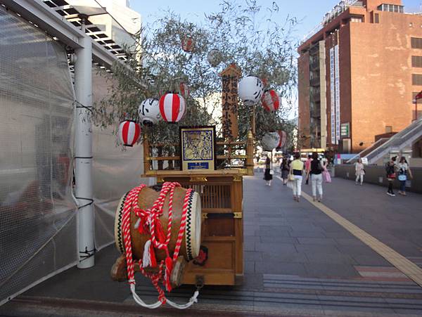 勝山橋山車展示