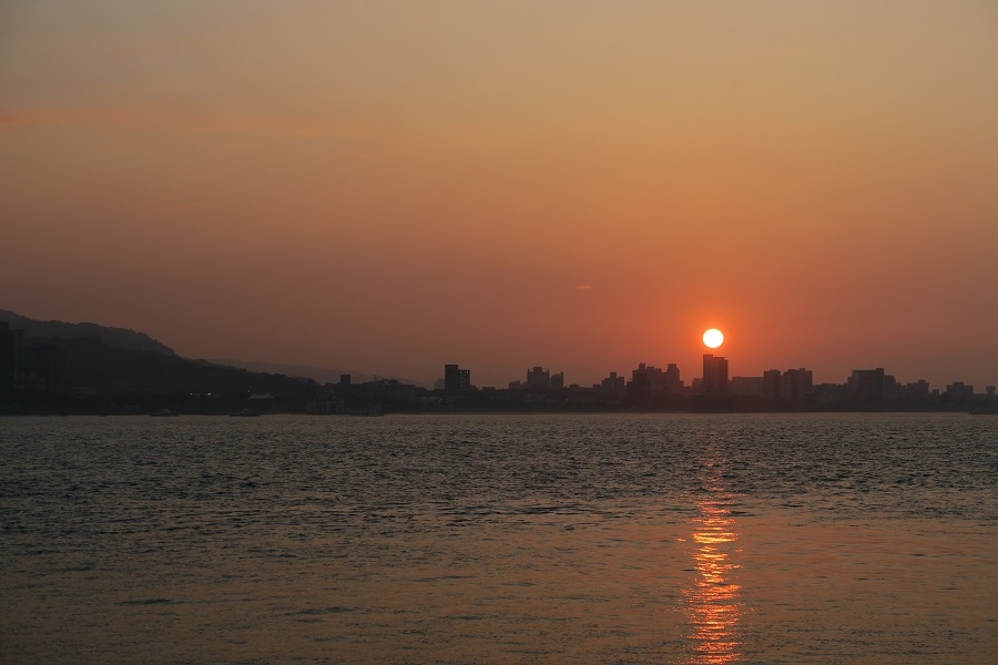 淡水夕照