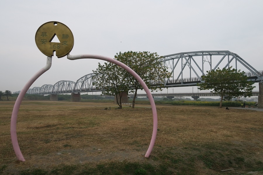 下淡水溪舊鐵橋