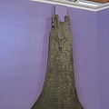 雅美族建築構飾木立柱