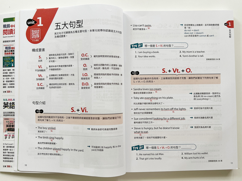 ▌英文學習 ▌破解國中英文文法、國中會考必備2000字、國中