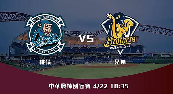 4-22【CPBL】桃園VS兄弟 中華職棒例行賽 賽前分析