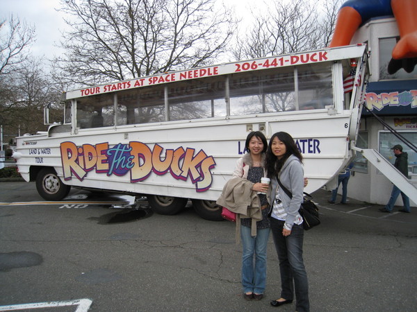 這是可以水陸兩棲的&quot;Ride the ducks&quot;