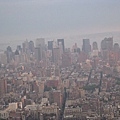 可以看到曼哈頓最南端的華爾街高樓大廈