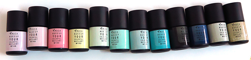 Muca沐卡2016春夏光療新色/濛甲膠/滑易膠 Muca沐卡2016春夏光療新色/濛甲膠/滑易膠