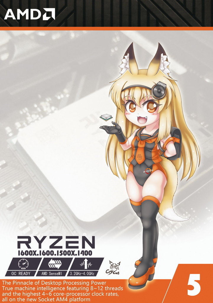 ryzen娘 1400