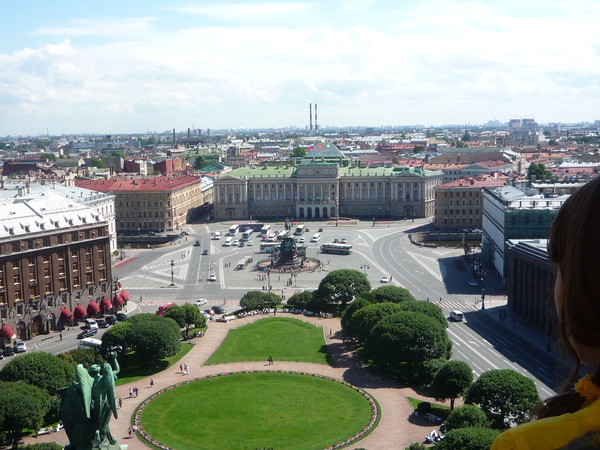 View from Isaac Cathedral