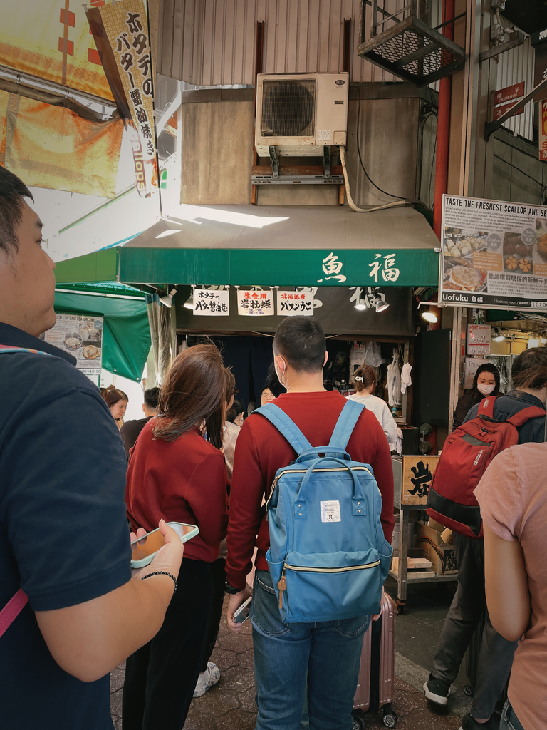 【大阪黑門市場】築地蟹商 八十島、草莓大福和乾果專賣店、魚福