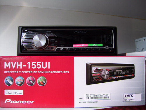 全成專業汽車音響 最新pioneer Mvh 155ui無碟機 有現貨含安裝價2500 支援方向盤音響快撥 選配 一年保固 全成專業汽車音響