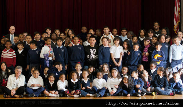 Day of Giving-visiting St.Jarlath's School in Oakland,CA