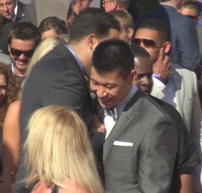 Jeremy Lin  and  Landry Fields .2012 ESPYs