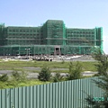 興建中的長庚醫院