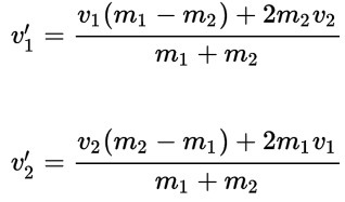 一維彈性碰撞公式導證-質心6