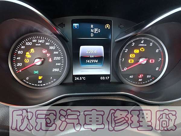 Benz W5 C0 C300 引擎難發動 引擎故障燈亮 凸輪軸更換 欣冠汽車修理廠 痞客邦