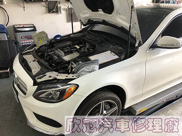 BENZ W205 C300 - 引擎不順抖動、鍛造活塞更換