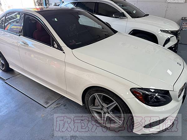 BENZ W205 C300 - 後視鏡摺疊功能故障、後照鏡