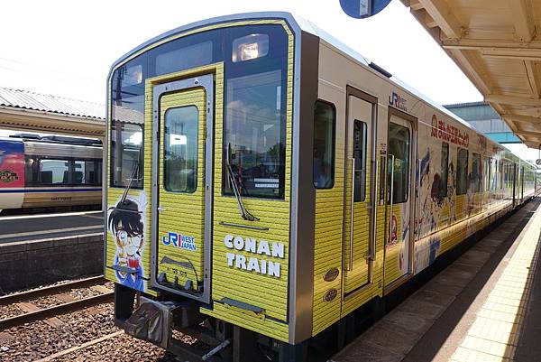 [分享] 日本 柯南列車 柯南車站(由良站)