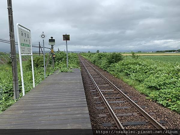 2019夏北海道D7.3 北緯45度通過點、瑞穗車站