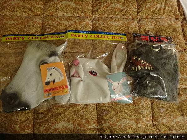 2012九州13.8 東急手買動物頭套XD