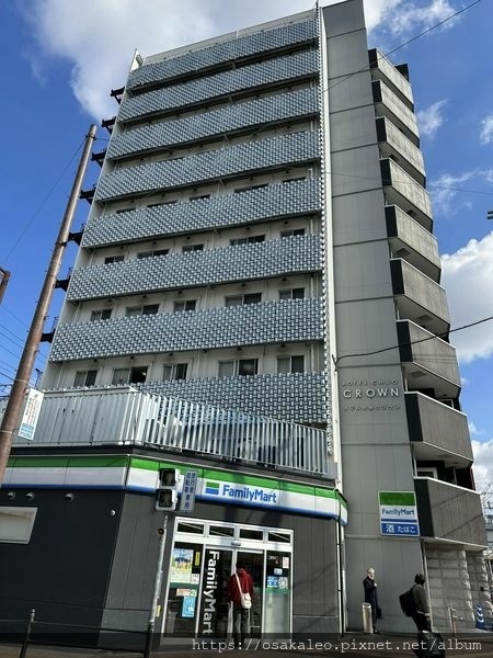 2023冬關西D1.8 [住宿] 中央王冠飯店(Hotel 