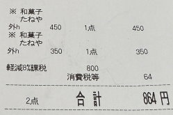 23日本D18.9 たねや 水羊羹 (日本橋高島屋)