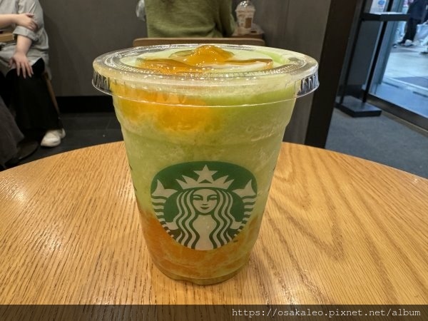 24大阪行 星巴克 哈密瓜星冰樂