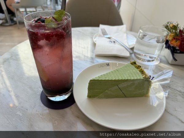 [食記] 台北 LADY M 開心果千層 