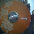 benQ的光碟很漂亮