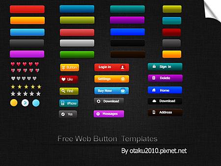 Free-Web-Button-Templates