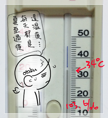 34℃