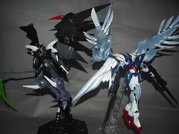 Gundam Deathscythe Hell & Wing Gundam Zero