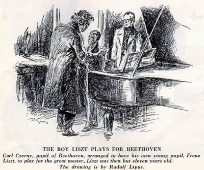 Czerny introduces his pupil Franz Liszt to Beethoven.jpg