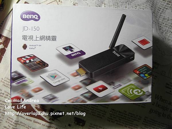 3C #BenQ 大畫面追劇神器 電視上網精靈JD-150