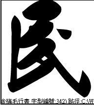 不會拆字.那要懂得選字型