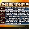 4香港國民教育科爭議事件簿